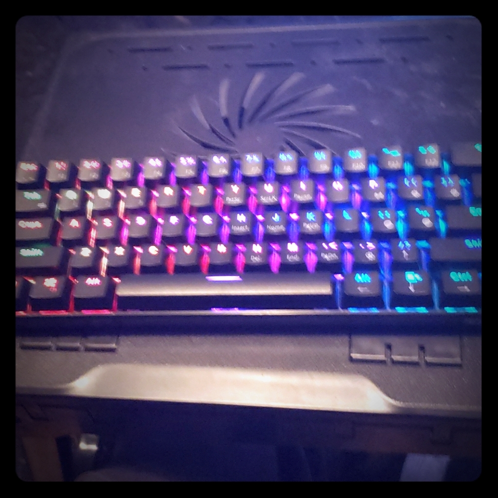 Rgb rk royal kludge (red switch)   keyboard